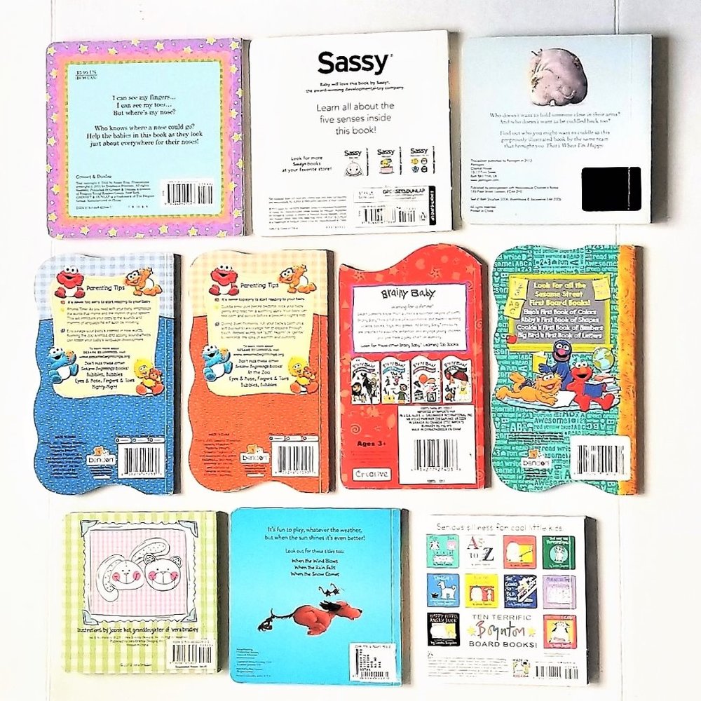 Baby Board Books Mixed Lot of 10 Pre-Owned - Picture 2 of 2